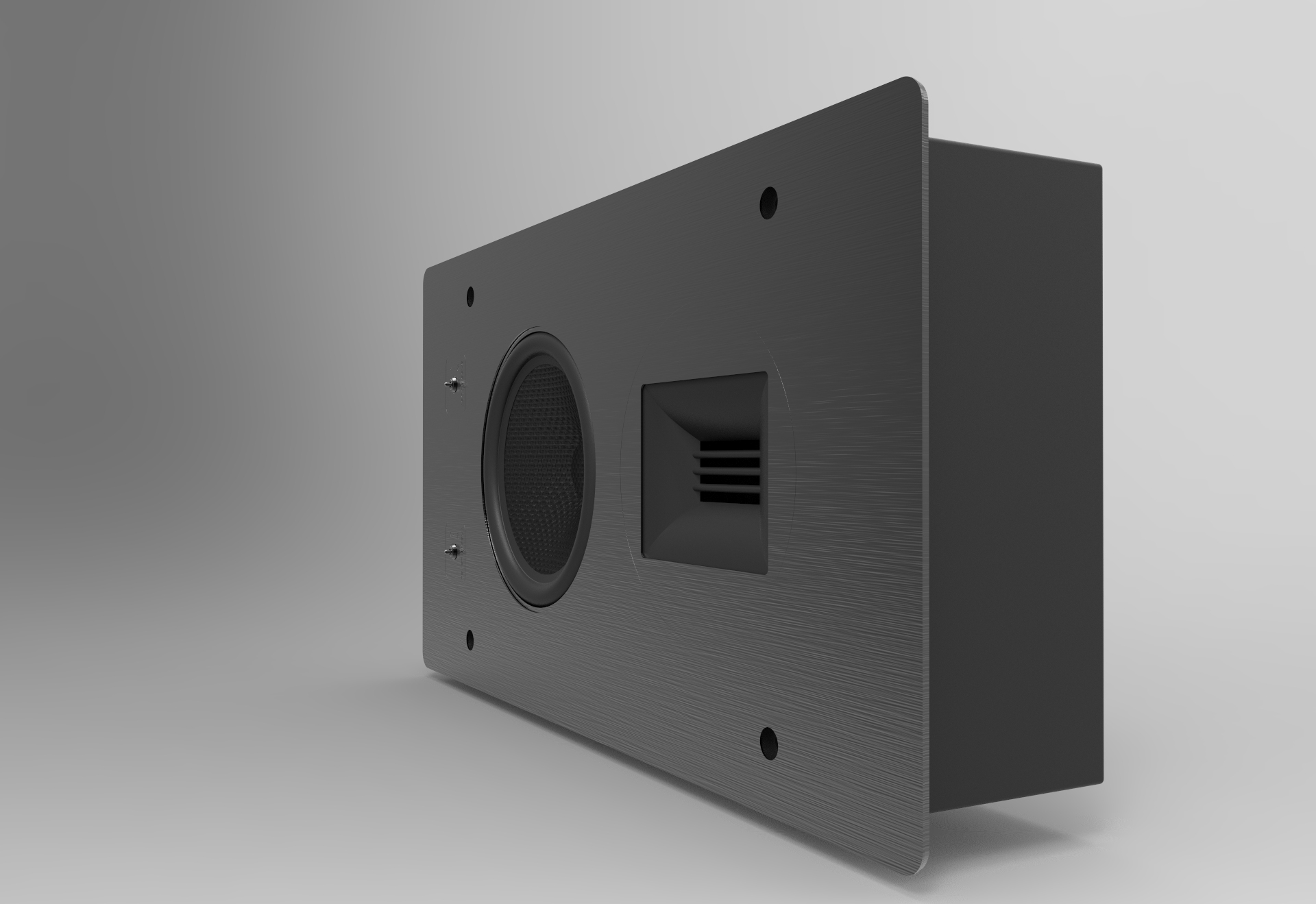 LCR800 front rear inwall speaker