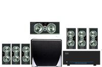 Home Theater System with 7 Channel Power Amplifier
