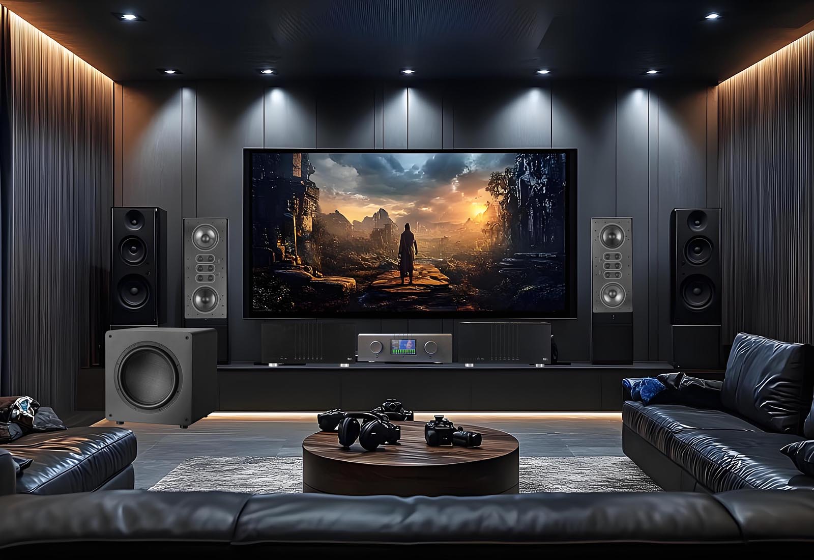 How many speakers channels would a 5.1 home Theatre system have?