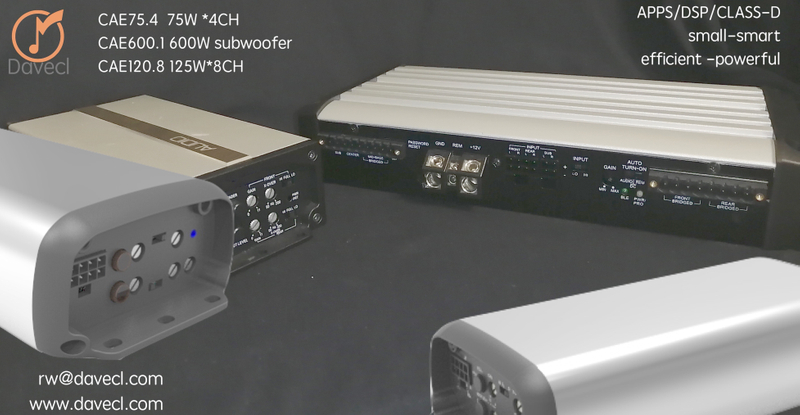 professional 8 channel Car audio CA6 for beginners