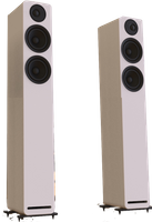 high gloss 4 inch floorstand HIFI speakers
