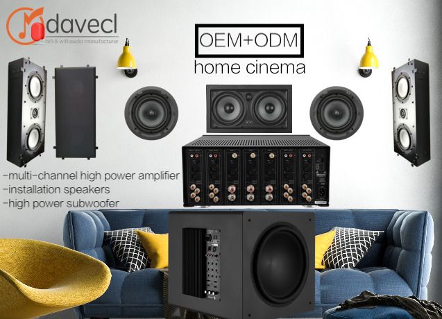 How to adjust the home theater subwoofer to produce a shocking effect ?