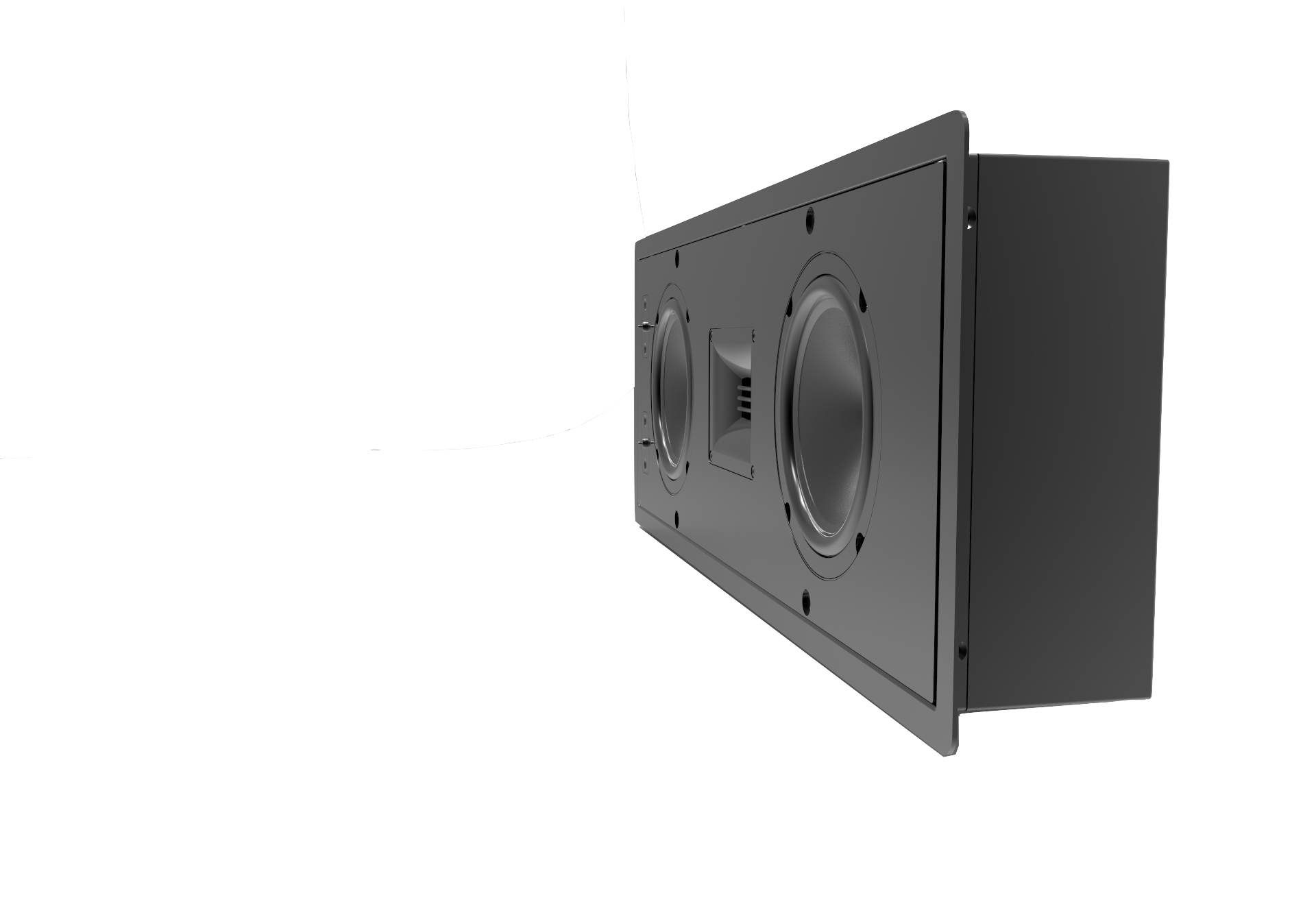 6.5 Inch Home Theater on-Wall Speaker