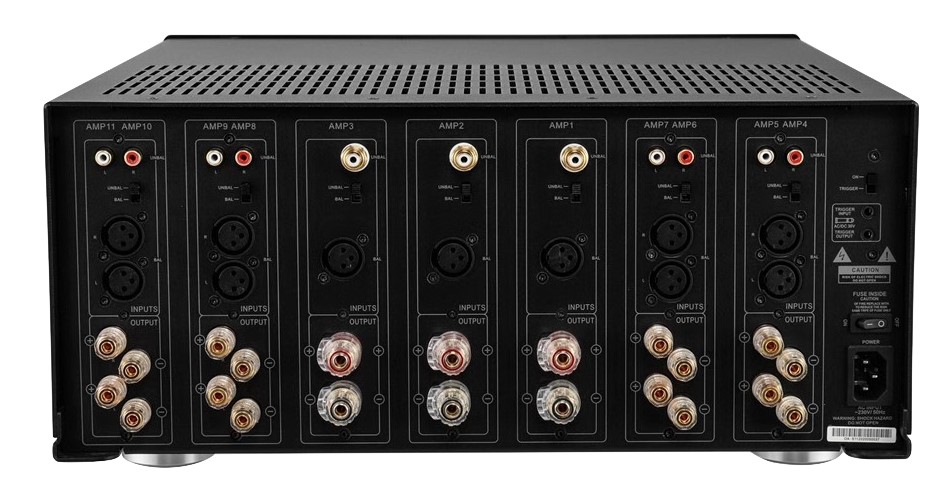  Can a stage power amplifier be used for home theater ?